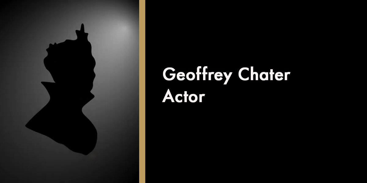 Geoffrey Chater - Actor