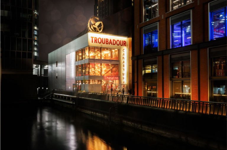 The Troubadour Canary Wharf Theatre.